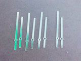 Clock needles made with acrylic clock hands